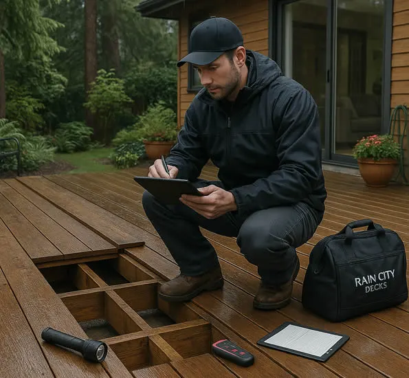 Expert Deck Inspection Services in Vancouver for Safe & Long-Lasting Outdoor Spaces