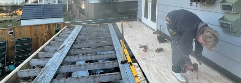 deck repair pricing