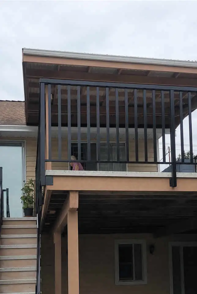 Deck solutions in Port Coquitlam including waterproof vinyl, composite decking, structural restoration, stairs, and railings